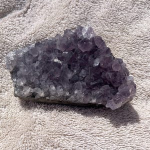 Natural Amethyst Crystal Cluster: Energy, Protection, Inner Peace (1.2 Lb)