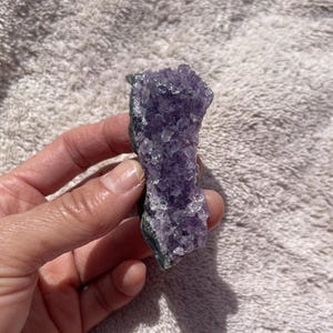 Natural Amethyst Crystal Cluster: Energy, Protection, Inner Peace (2oz)
