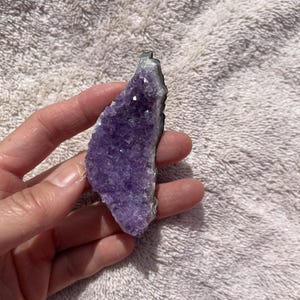 Natural Amethyst Crystal Cluster: Energy, Protection, Inner Peace (1.7oz)