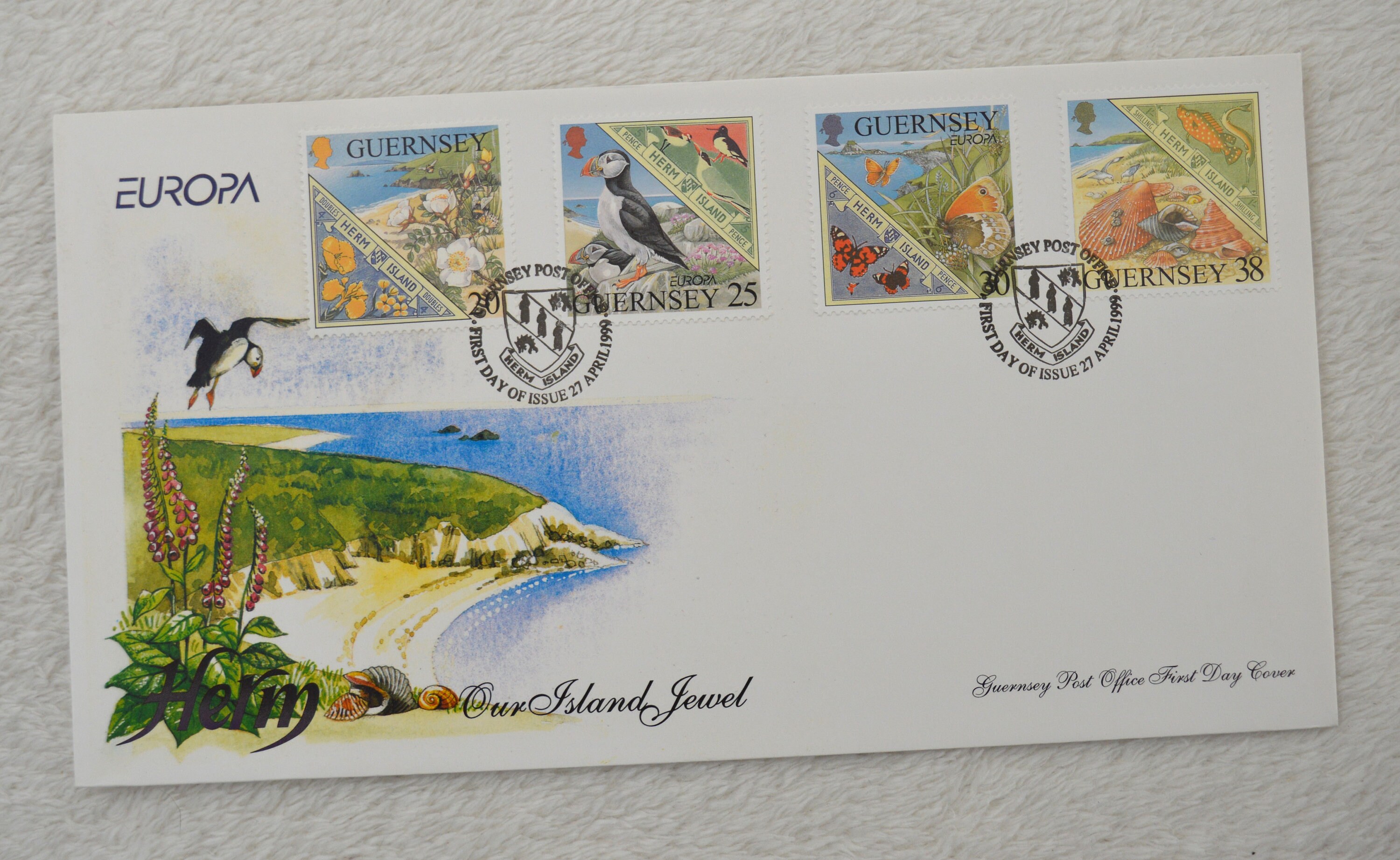 Vintage stamp shop jewels