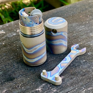 TiSurvival Exo Flame Titanium Lighter image 2