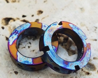 TiSurvival Titanium Lanyard Rings