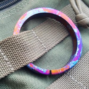 TiSurvival XL Titanium Key Ring