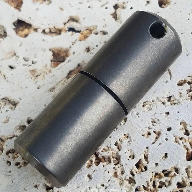 TiSurvival Exo Flame Titanium Lighter Stonewashed