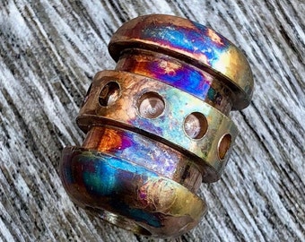 Copper Droid XL Lanyard Beads