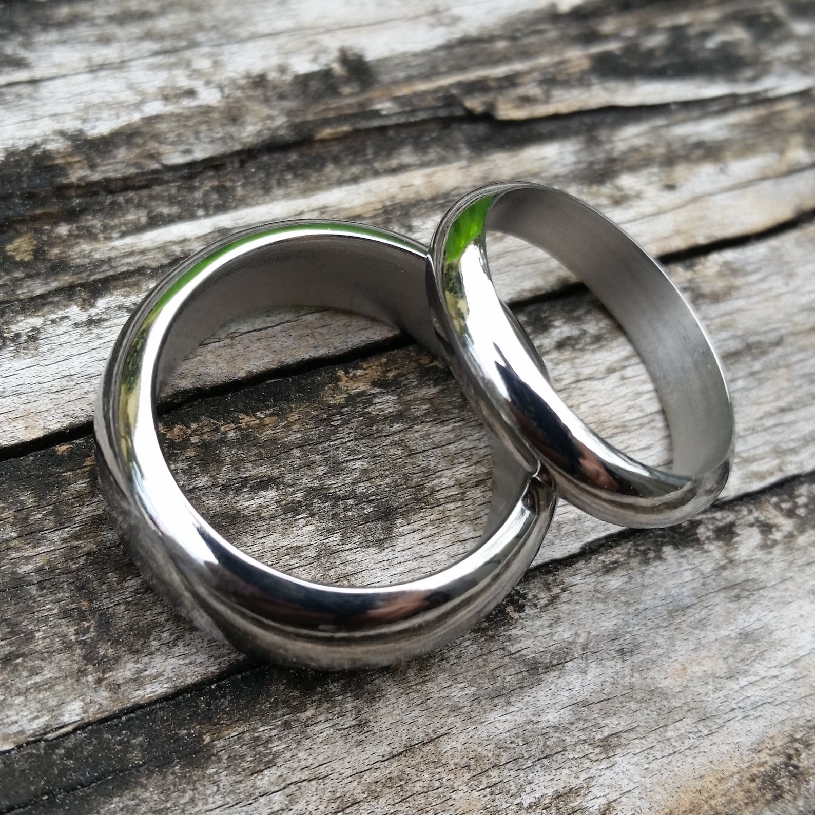 TiSurvival Custom Titanium Wedding Bands | Etsy