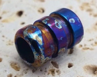 TiSurvival Titanium Lanyard Beads (grooved)