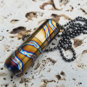 TiSurvival Exo Runt Titanium Lighter & Pill Fob