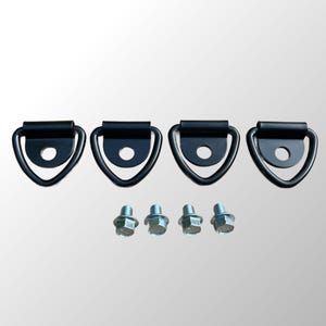 Tie Down Kit D Ring with bolts The Dog Agility Shop® brand compatible with Ruff Land Kennels Dog Agility Equipment IN STOCK-FAST shipment!