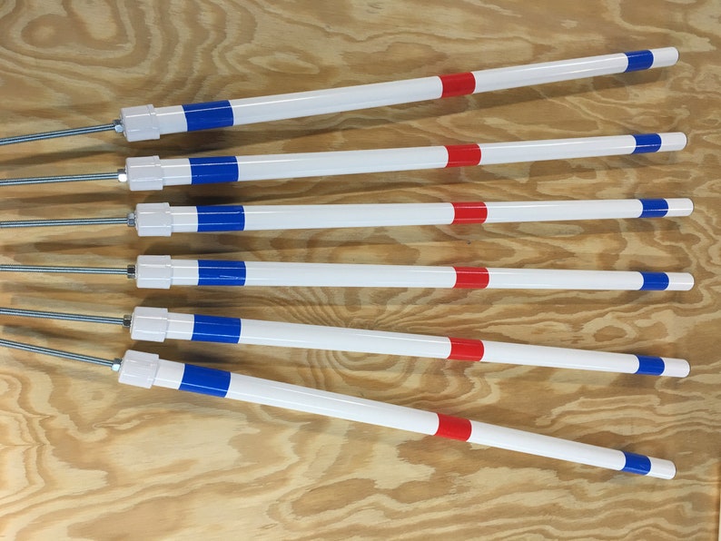 Dog Agility Equipment 6 Premium Weave Poles With Guide Wires Etsy dog-agility-equipment-6-premium-weave-poles-with-guide-wires-etsy