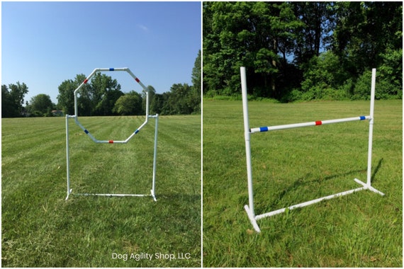 Dog Agility Equipment 3 Premium Adjustable Single Bar Jumps Etsy Dog Agility Equipment 3 Premium Adjustable Single Bar Jumps Etsy