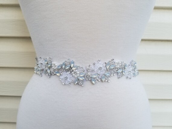 SALE Wedding Belt Bridal Belt Sash Belt Crystal Rhinestone