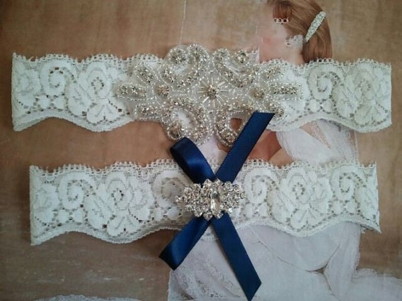 SALE Wedding Garter Bridal Garter Garter Crystal Etsy