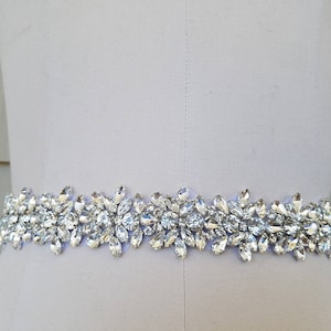 Wedding Belt, Bridal Belt, Sash Belt, Crystal Rhinestones  - Style B20333