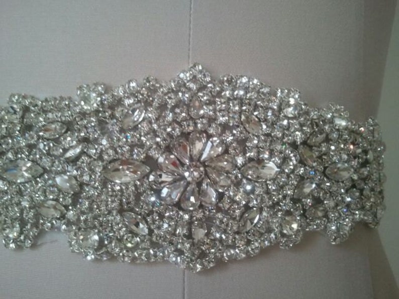 SALE Wedding Belt Bridal Belt Sash Belt Crystal - Etsy