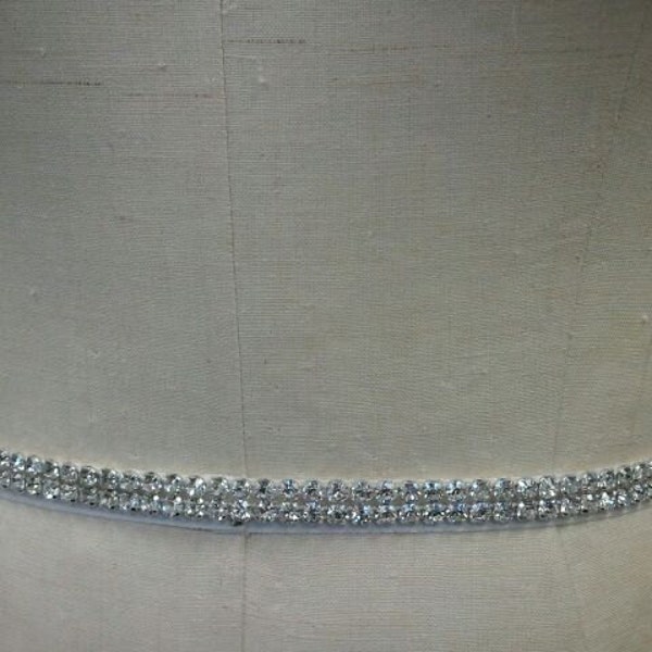 Wedding Belt, Bridal Belt, Bridesmaids Belt, Party Belt, Dazzeling Crystal Rhinestone Belt - Style B200