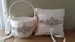 SALE - Wedding Flower Basket & Ring Bearer Pillow Set - Style BKRP1012