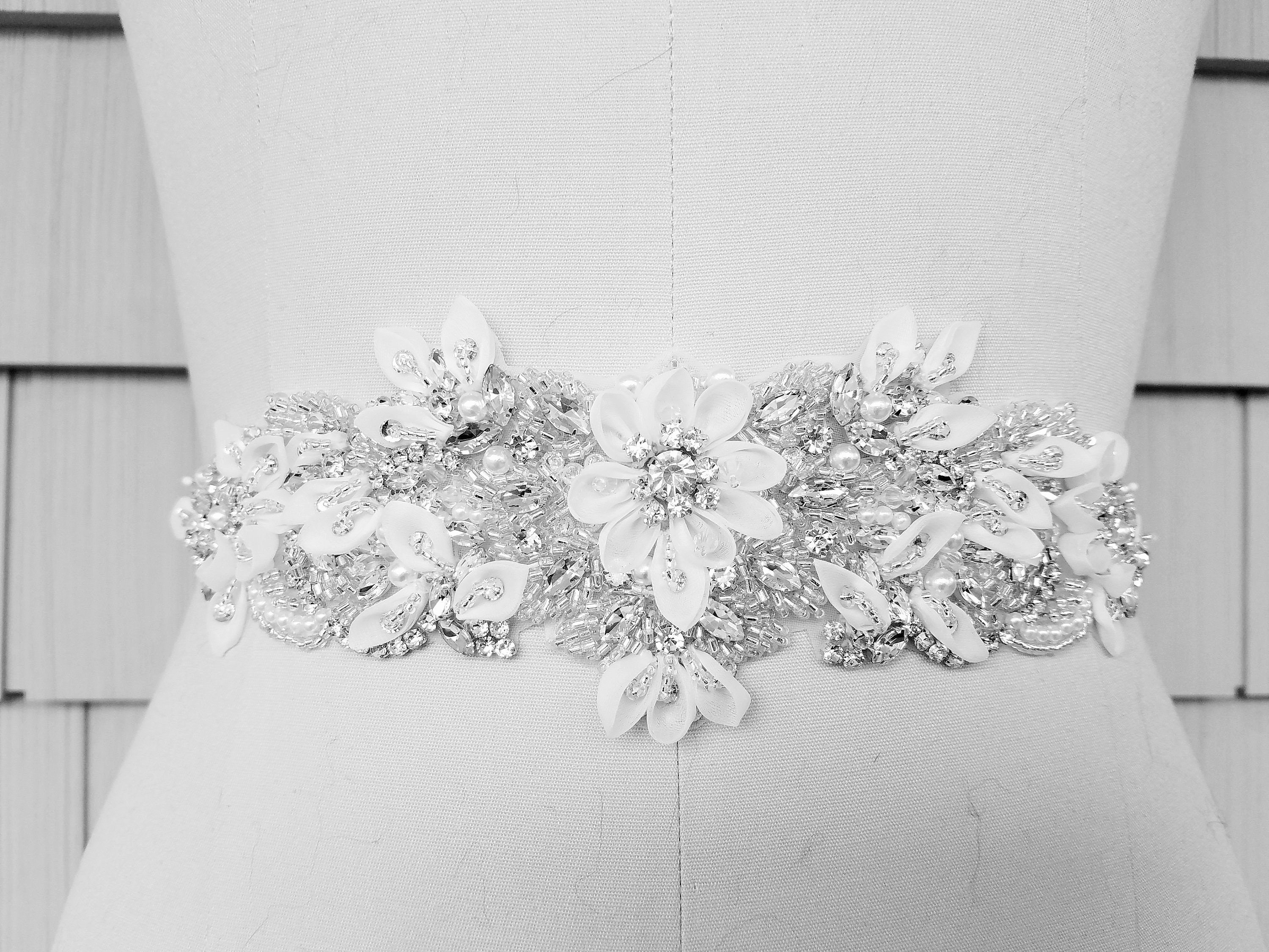 SALE Wedding Belt Bridal Belt Sash Belt Crystal Etsy