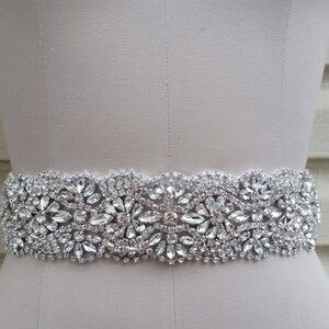 SALE - Wedding Belt, Bridal Belt, Sash Belt, Crystal Rhinestone - Style B78899