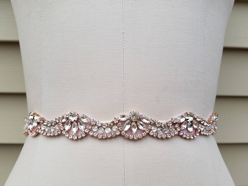 SALE Wedding Belt Bridal Belt Sash Belt Crystal Etsy