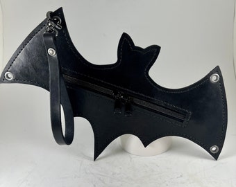 Leather Bat Clutch