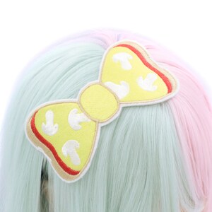 Pizza Headband For Women, Pizza Party Hair bow, Summer Headband, Pizza Gifts, Nerdy Gifts, Food Lover Gift, Cookout Birthday, Gamer Girl
