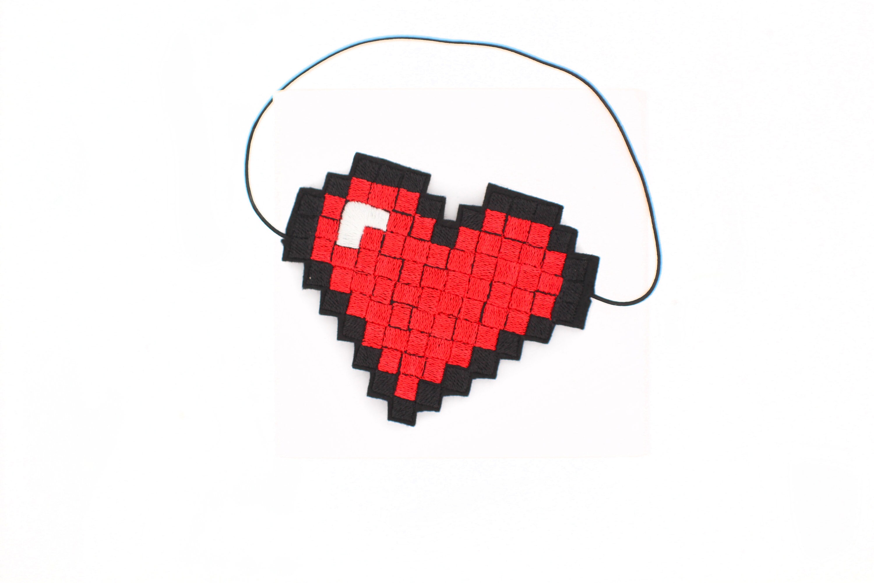 Pixel Heart Headband Video Game Headband Anime Headband Etsy