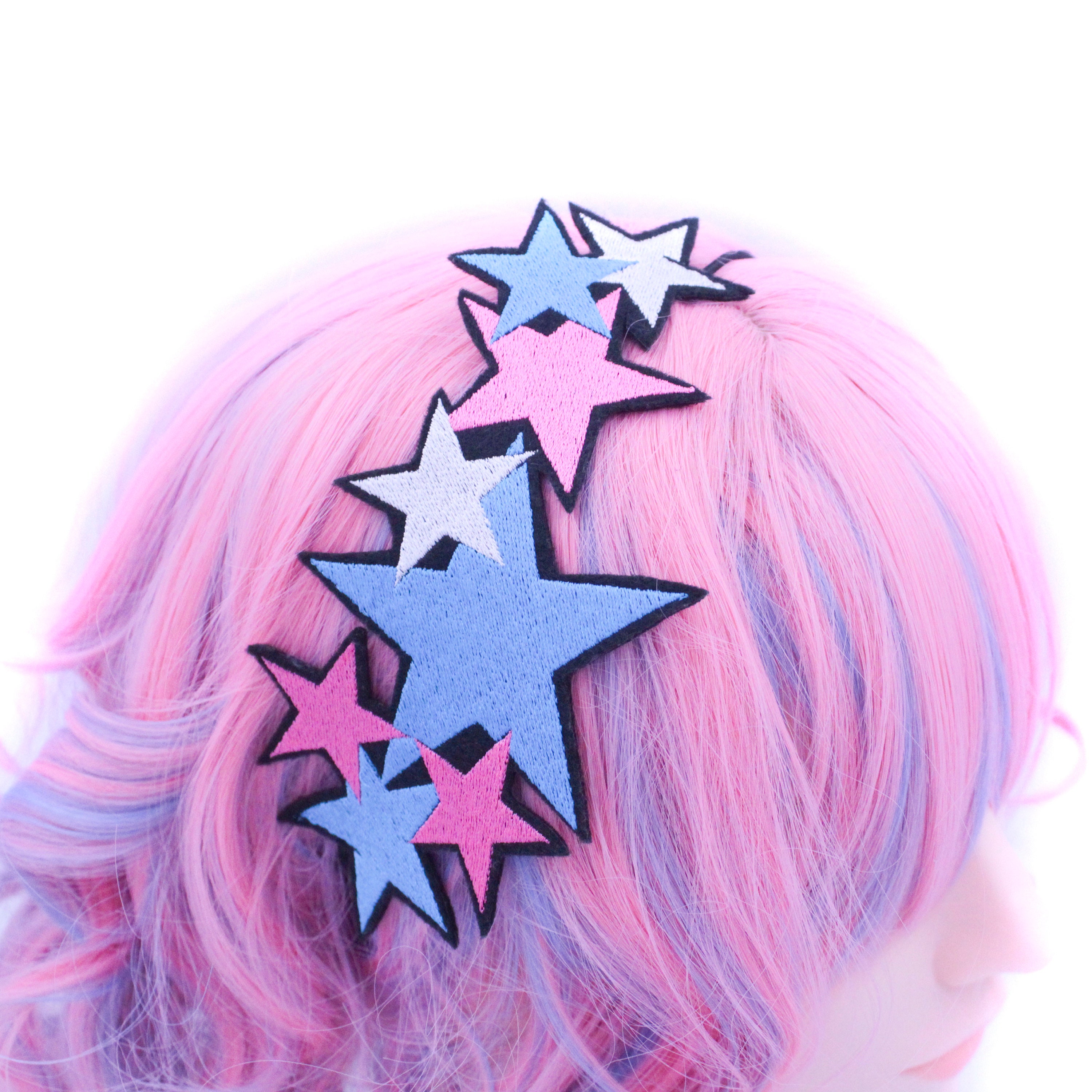 Fascia Luminosa A Stelle LED – Con Catena Di Perline E Stelle Argentate, Perfetta Per Carnevale E Feste