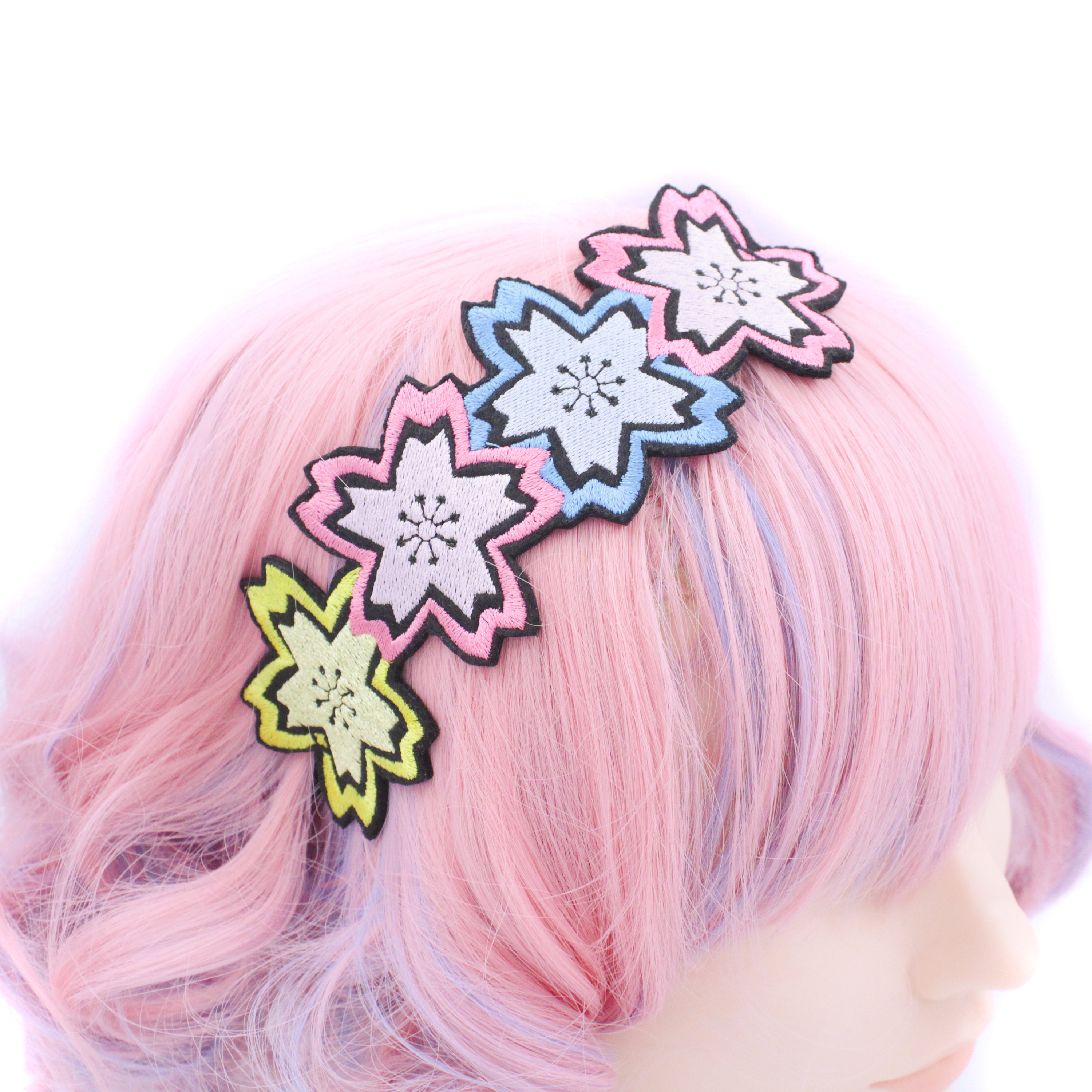 Pop Art Sakura Cherry Blossom Headband | Accessories for Women
