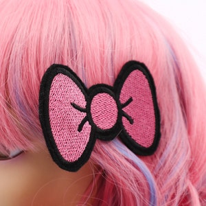 Kawaii Hair Bows - Kawaii Clothing - Harajuku Style Accessories - Super Cute Kawaii - Pink Hair Bows