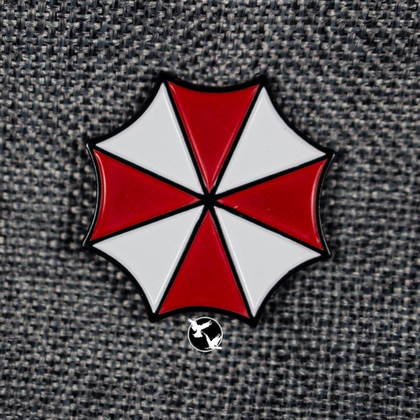 Umbrella Corp Pin, Soft Enamel Pin