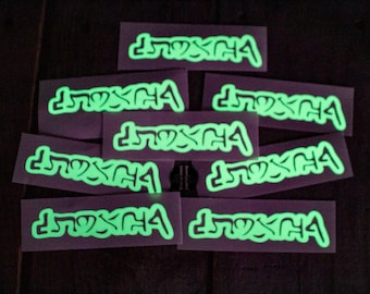 Summon Sign Glow in the Dark Vinyl Decals