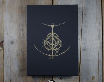 Elden Ring, Letterpress Print