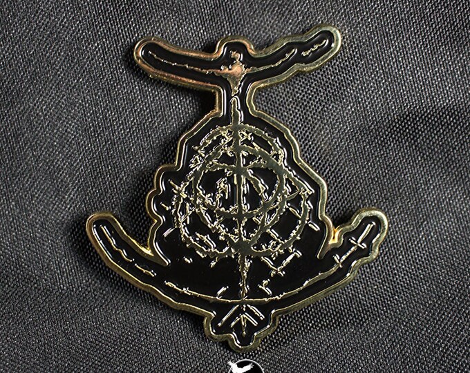 Air Rune Pin Great Rune, Gold Soft Enamel Pin - Etsy