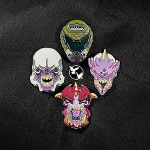 Slayer Pin Set, Soft Enamel Pin