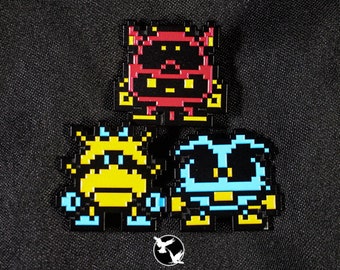 Vírus Dr. Mario, alfinete de esmalte macio