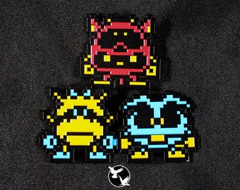 Dr. Mario Viruses , Soft Enamel Pin