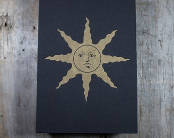 Warrior of Sunlight Letterpress Print