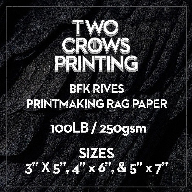 BFK Rives 100lb Printmaking Rag Paper, 3