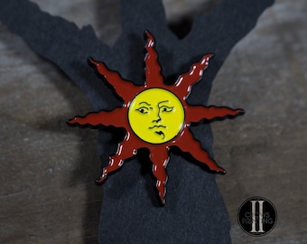 Warrior of Sunlight Pin, Soft Enamel Pin