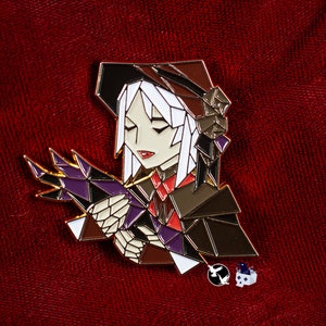 Plain Doll, Soft Enamel Gold Pin