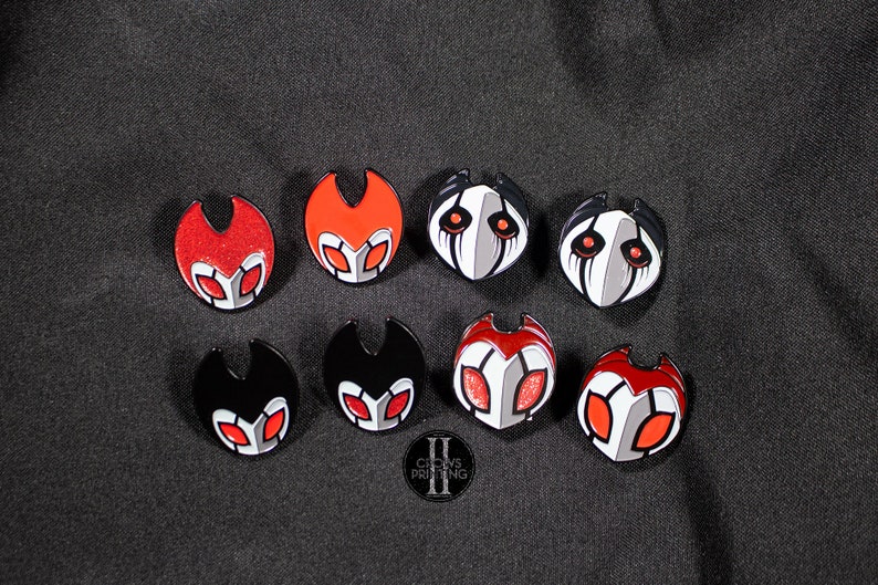 The Grimm Troupe Soft Enamel Pins Hollow Knight