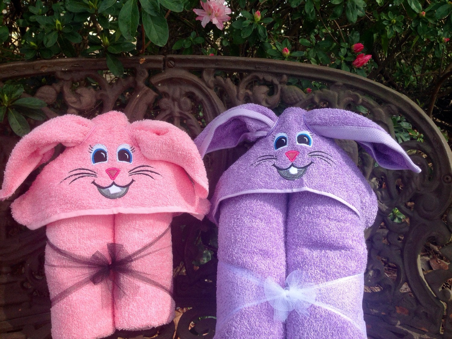 Easter Bunny Hooded Towel/ Bunny Swimming Towel/ Rabbit Kids Etsy