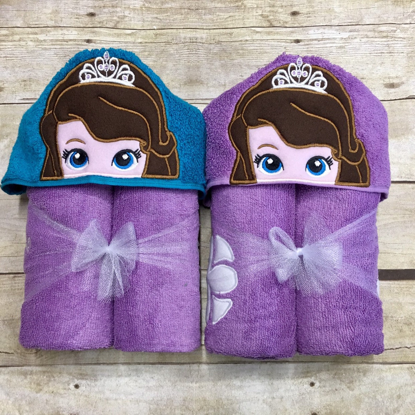 Personalized Sofia the First Inspired Hooded Towel/ Sofia Etsy