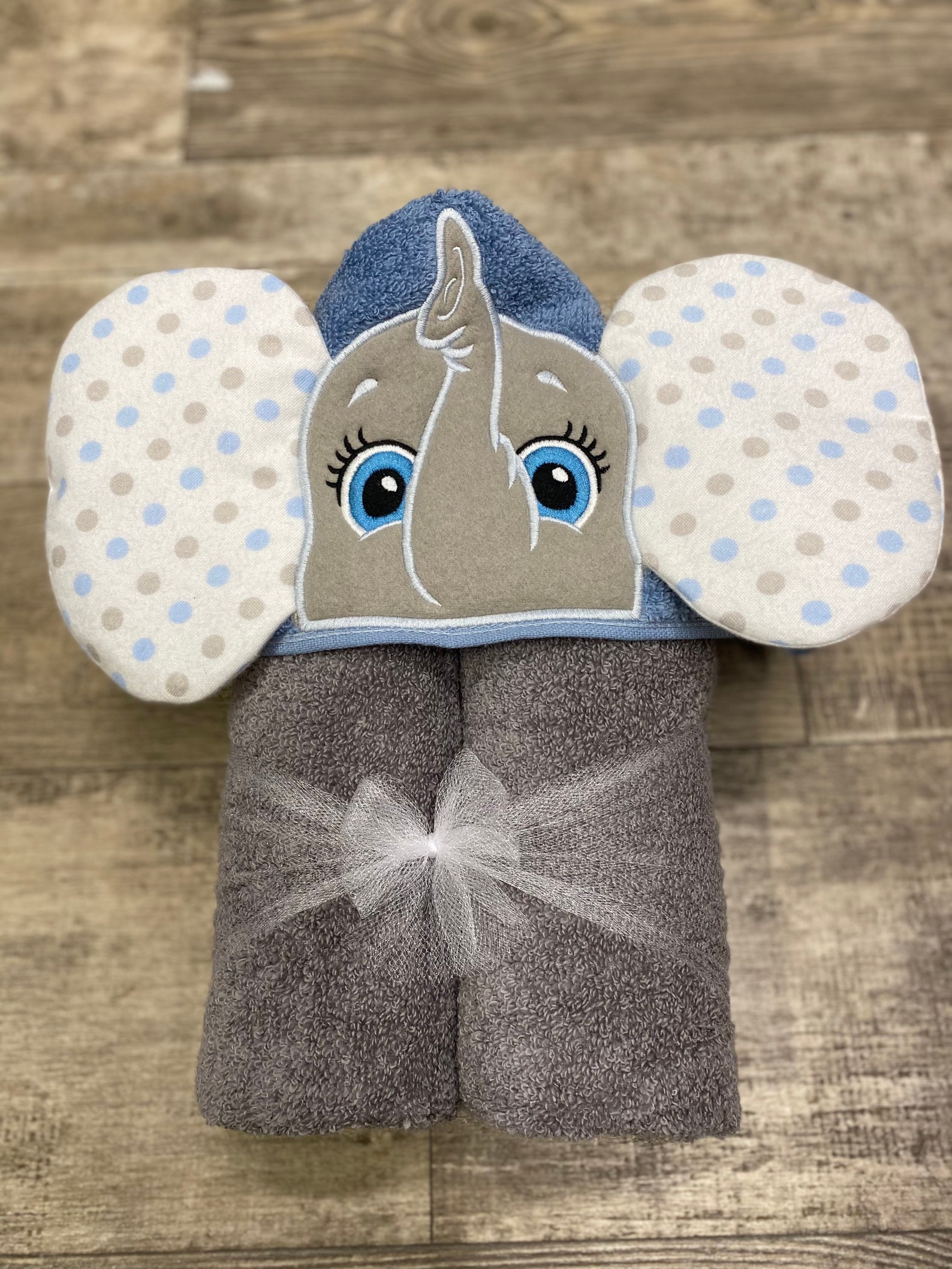 Elephant Hooded Towel