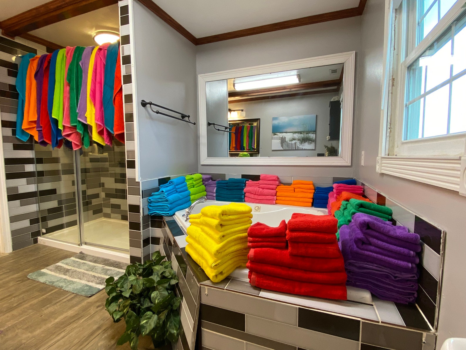 Lime Green Bath Towel Lime Green Towel Sets Cotton Bath Etsy