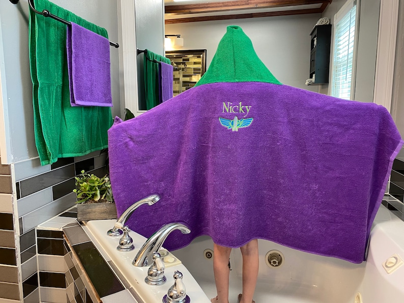 Purple Bath Towel Cotton Bath Towels Purple Towel Purple | Etsy