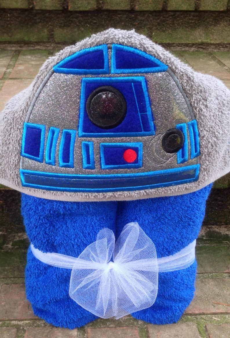 Star Bear Hooded Towel/ Bear Costume/ Star Wars Hooded Towel/ Star Wars Costume/ Galaxy Bear Towel/ Star Wars Towel/ Beach Towel/ Pool Towel image 9