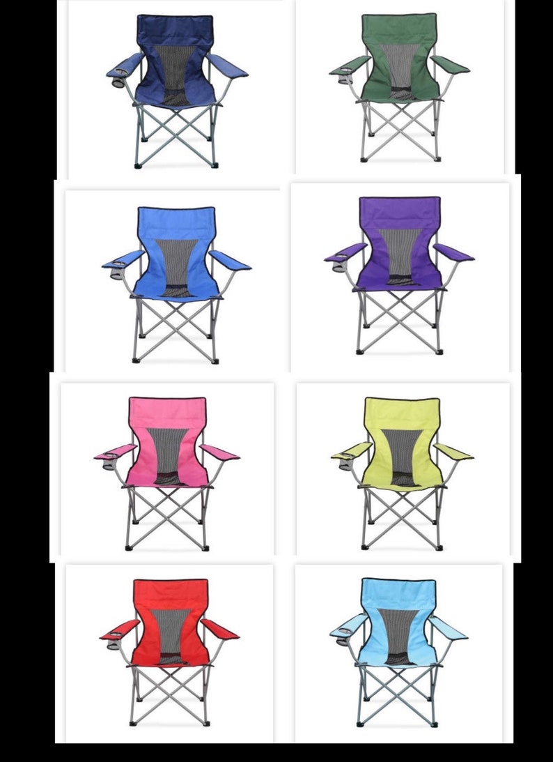 Monogrammed Folding Chair Beach Chair Lawn Chair Bag Chair Etsy
