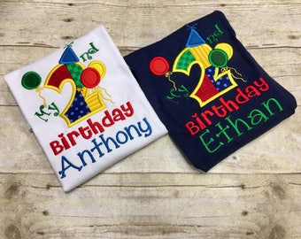 Boys Birthday Shirt, Personalized Birthday Shirt, Its My Birthday Shirt, Birthday Shirt, Girls Birthday Shirt, 1st Birthday, 2nd Birthday